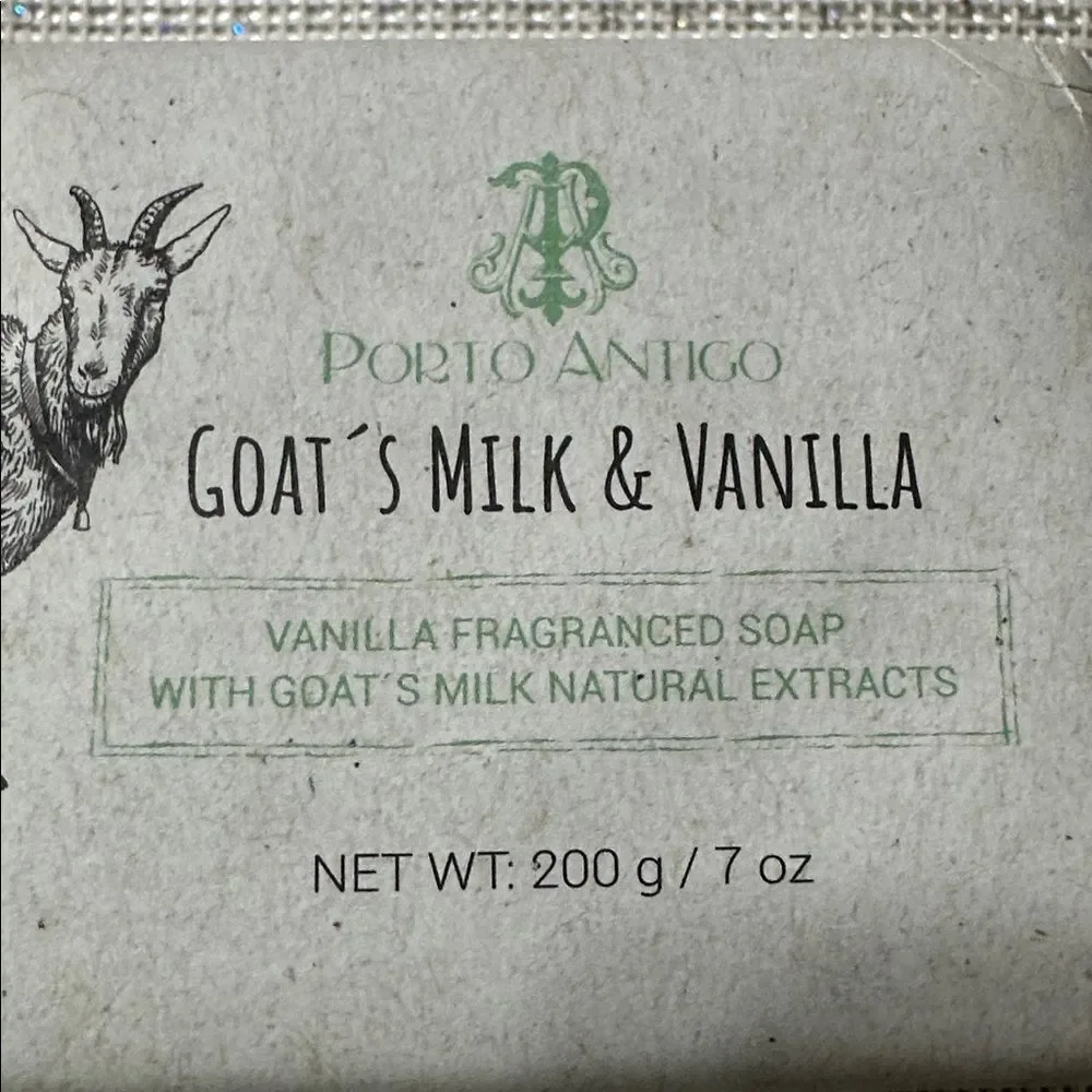 Castelbel Goat’s Milk Natural Extract Vanilla Fragranced Soap Gift Pack 2 Bars
